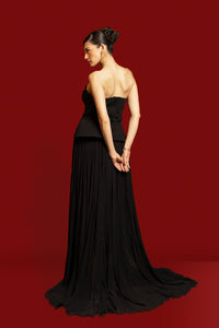 The Ruched Sculpted Gown